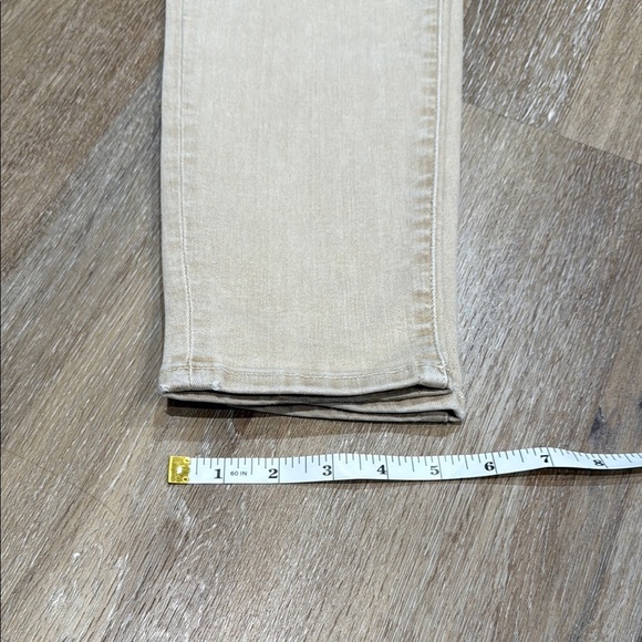 Lauren Ralph Lauren Size 14 Tan Skinny Ankle Jeans High Rise - Picture 8 of 9